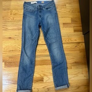 Pilcro and the Letterpress Women's Medium Blue Boyfriend Jeans